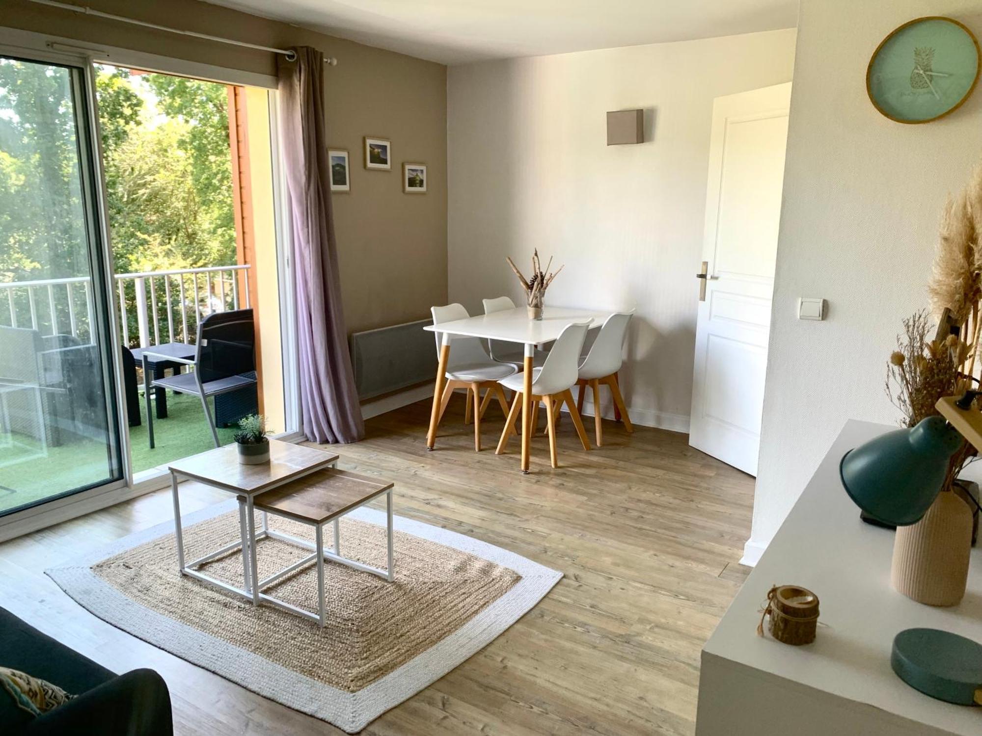 Cosy Appartement 3 étoiles piscine chauffée Capbreton Extérieur photo